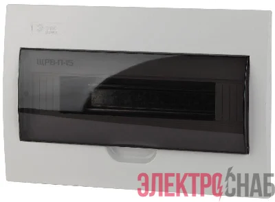 Бокс ЩРВ-П-15 мод. встраив. пластик IP41 SIMPLE NO-box_simple-plastic_15_flush ЭРА Б0041514