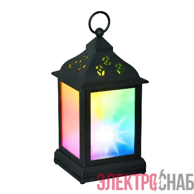 Фонарь ULD-L1122-010/DTB/RGB/3D BLACK Uniel UL-00002311