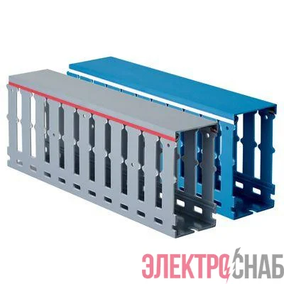 Кабель-канал перфорированный 25х30 L2000 RL12 сер. DKC 00127RL