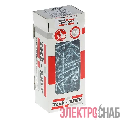 Саморез универсальный 40х5.0мм оцинк. (уп.200шт) Tech-KREP 102199