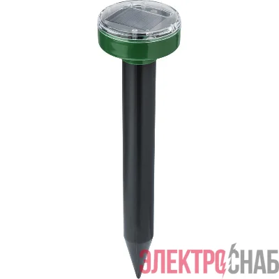 Отпугиватель 93 853 NMK-102 (отпугиватель кротов) IP44 на солнечной батарее зел./черн. NAVIGATOR 93853