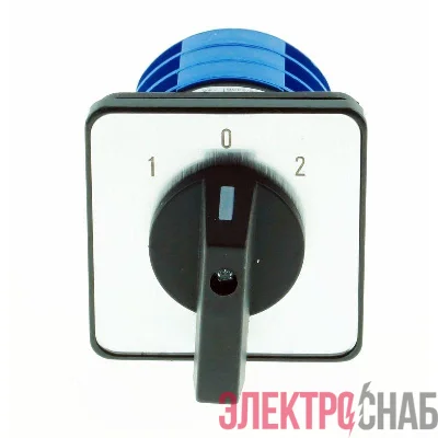 Переключатель кулачковый LW32-25/2 25А 2Р "1-0-2" CHINT 425052