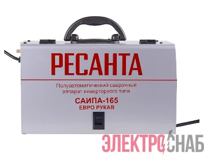 Инвертор сварочный полуавтомат. САИПА-165 Евро рукав (MIG/MAG) Ресанта 65/95