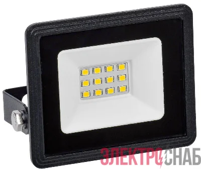 Прожектор светодиодный СДО 06-10 4000К IP65 черн. IEK LPDO601-10-40-K02