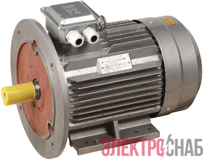 Электродвигатель АИР DRIVE 3ф 132S4 380/660В 7.5кВт 1500об/мин 2081 IEK DRV132-S4-007-5-1520