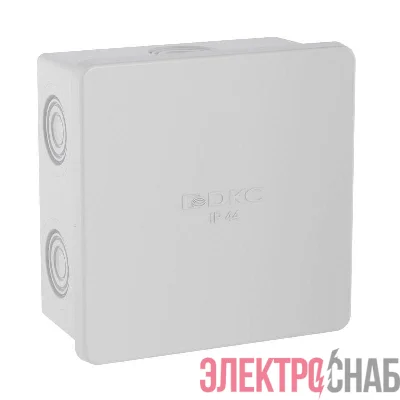 Коробка распределительная ОП 80х80х40мм IP44 6 каб. ввод DKC 53700