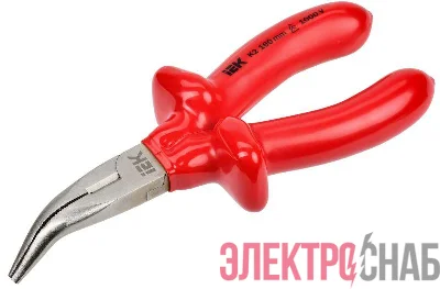 Тонкогубцы изогнутые диэлектрические 160мм K2 1000В ARMA2L 3 IEK A2L3-BN20-K2-160