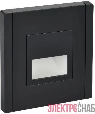 Подсветка светодиодная FORTE&PIANO встраив. FP157 черн. IEK FP-FL20-K02