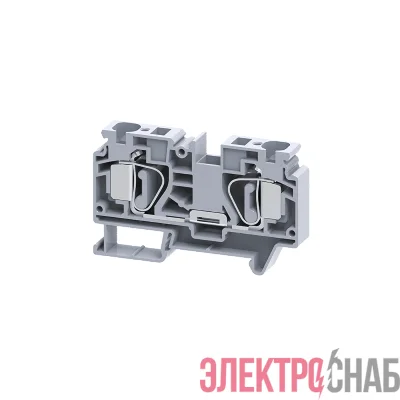 Клемма проходная пружинная OptiClip CSC-16-I-76A-(1.5-16) сер. КЭАЗ 289719
