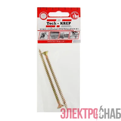 Саморез ШУж 6.0х100 потайной головкой (уп.2шт) Tech-KREP 102523