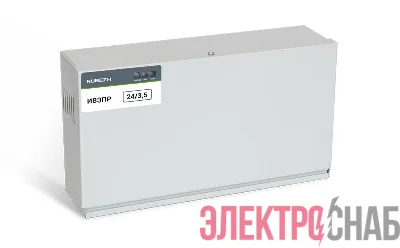 Источник вторичного электропитания резервированный ИВЭПР 24/3.5 2х7 -Р БР Рубеж Rbz-215518