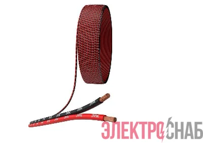 Кабель акустический 2х1.5 красн./черн. (м) Эра Б0048267