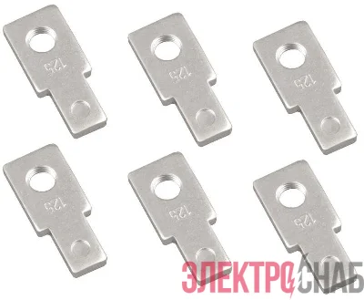 Комплект наконечников для ВА88-32 125А/3П (уп.6шт) KARAT IEK SVA10D-N-3