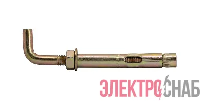 Болт анкерный HL 10х60 с Г-обр. крюком накл. цинк. Tech-Krep 133647