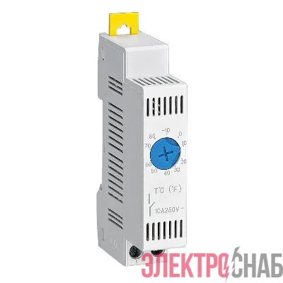 Термостат модульный с регулир. диап. -10…+80град.С контакт NO-образ. DKC R5MTHNO
