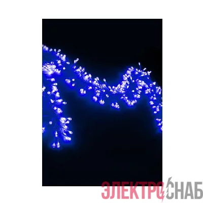 Гирлянда декоративная &"Еловый шлейф из светодиод. шариков&" 6.