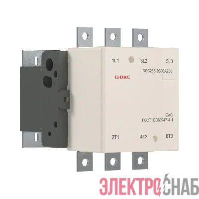 Контактор магнитный DSC265-3C00A230 265А 130кВт (AC3) 220В AC YON DSC265-3C00A230