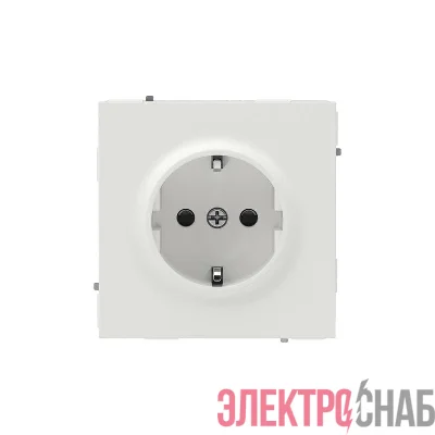 Розетка силовая KANT 2P+E защ. шторки бел. песок DKC 7010003