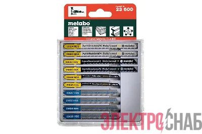 Набор 10 пилок 2х(Т101В;Т144D;T111C;T118A;T118B) (уп.10шт) Metabo 623600000