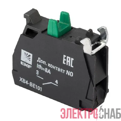 Контакт дополнительный NO зел. PROxima EKF XB4-BE101