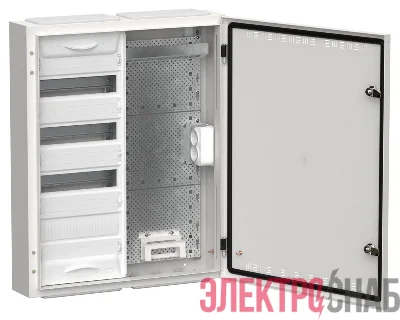 Корпус комбинированный ЩРн-48 (2х48) TITAN 5 бел. IEK TI5-51-N-2X048-30