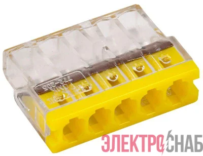 Клемма строительно-монтажная СМК 772-205 IEK UKZ30-205-001