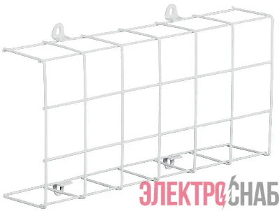 Решетка защитная для авар. светильников ДПА 300мм бел. IEK LT-DPA0D-R-0350-K01