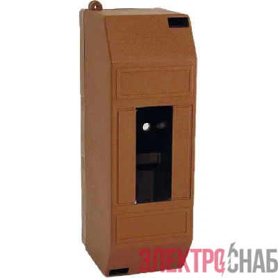 Бокс КМПН 1/2 темн. дерево инд. штрих-код PROxima EKF pbm40-n-2-dark