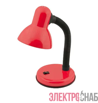 Светильник TLI-201 Red. E27 настольный красн. Uniel 00453