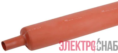 Трубка термоусадочная среднестен. ТТШс 100/40 10кВ 2.5:1 (уп.1м) красн. IEK UMB-T10-100-40-25-1-K04