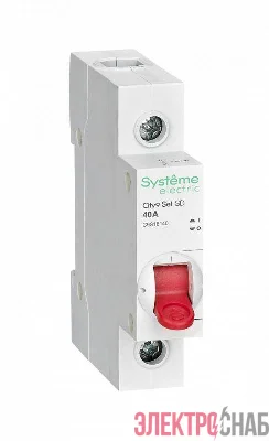 Выключатель нагрузки 1п 40А 230В City9 Set SE C9S16140