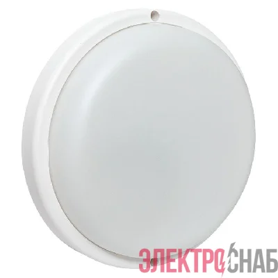 Светильник светодиодный ЖКХ ДПО-1200 18Вт 4000К IP65 круг с оптико-акустическим датчиком движения LUMA EKF BKL-1200DA-R-18-4000