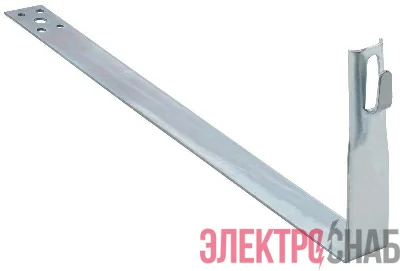 Держатель проводника круглого 6-8мм черепич. кровля L380мм оцинк. сталь HDZ IEK ZDP80-14-5-68-380