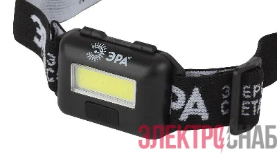 Фонарь GB-607 налобный с влагозащитой 3Вт COB LED Extra 3хААА блист. Эра Б0039620