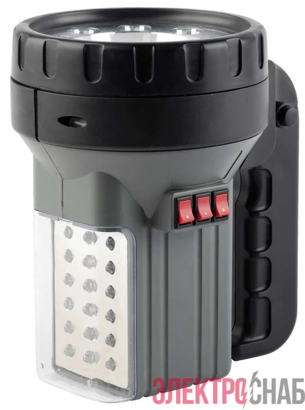 Фонарь FA58M (аккум. 2А.ч 1Вт+9+18 LED ЗУ 220В карт.уп.) ЭРА C0044710