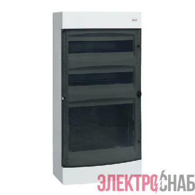 Щит комбинированный Unix 2х18мод. + 1 монтаж. плата 4 габарит IP41 прозр. дверь PROxima EKF ux-2x18+1m-n