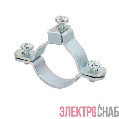 Хомут заземления для труб 40-(1дюйм)1/4мм оцинк. сталь DKC 6042-40
