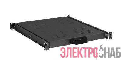 Полка выдвижная перфорированная глубина 485мм RAL9005 DKC R5REIT6880B