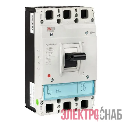 Выключатель автоматический 3п 400А 35кА AV POWER-3/3 TR AVERES EKF mccb-33-400-TR-av