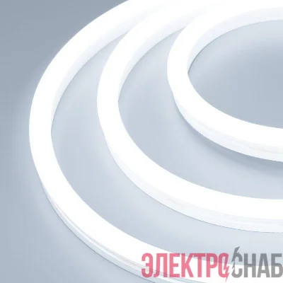 Лента светодиодная WAVE-SIDE-A120-12x25mm 230В White 6000К 12Вт/м IP67 wire x2 грибовидная форма герметичная (уп.50м) Arlight 051935
