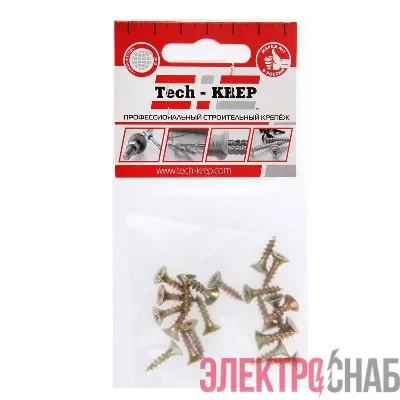Саморез ШУж 4.0х16 потайной головкой (уп.25шт) Tech-KREP 102488