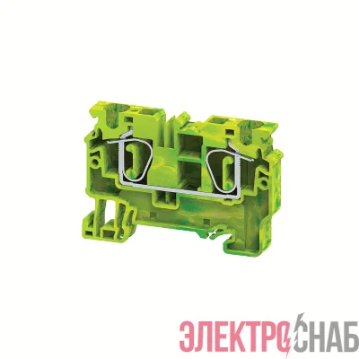 Клемма заземляющая пружинная OptiClip CXG-6-PE-I-(0.2-6)-PEN КЭАЗ 289761
