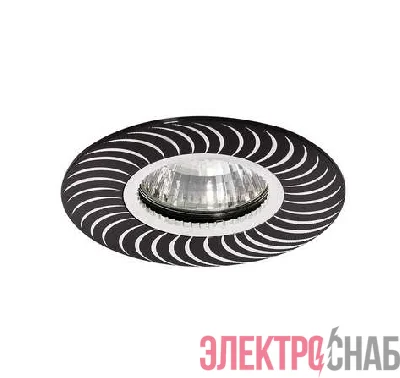 Светильник Stella 51 4 02 литой MR16 черн. ИТАЛМАК IT8493