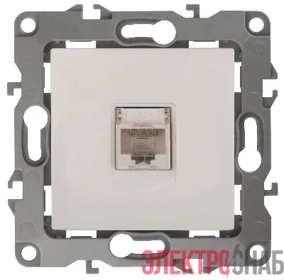 Розетка компьютерная Эра12 12-3107-02 RJ45 сл. кость Эра Б0014724