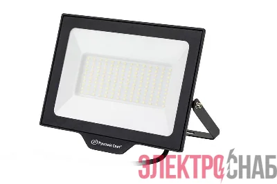 Прожектор светодиодный СДО FL 10 C 100W VW 840 BK CL 277х220х30мм 100Вт 4000К IP65 уличный черн. Русский Свет 15081023279