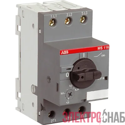 Выключатель авт. защиты двиг. MS-116-25 15kA ABB 1SAM250000R1014