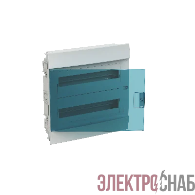 Бокс в нишу Mistral41 36М зеленая дверь 2 ряда (с клемм) ABB 1SLM004101A1206