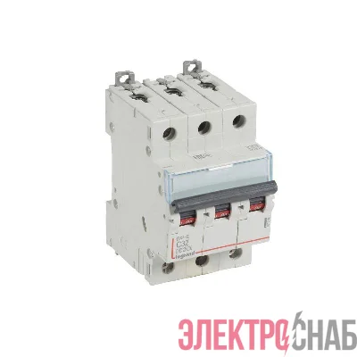 Выключатель автоматический модульный 3п C 32А 6кА DX3-E 6000 3мод. 230/400В Leg 407294