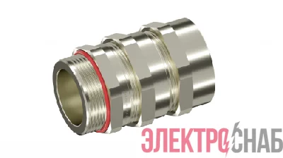 Ввод кабельный взрывозащ. ADS под бронир. кабель два уплотнения M20х1.5 d5.5-13мм D10-19мм IP66/68 никелир. латунь DKC 6018ADSBKGM2SB