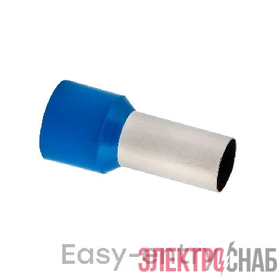 Наконечник штыревой втулочный изол. НШвИ 50.0-20 (уп.50шт) EKF nhvi-50.0-20